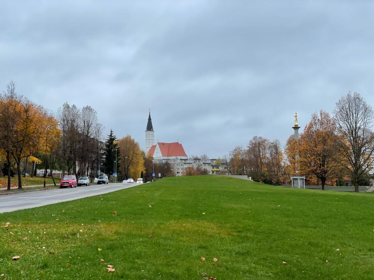 Ferienwohnung Jaukus Apartamentai Miesto Centre Šiauliai Exterior foto